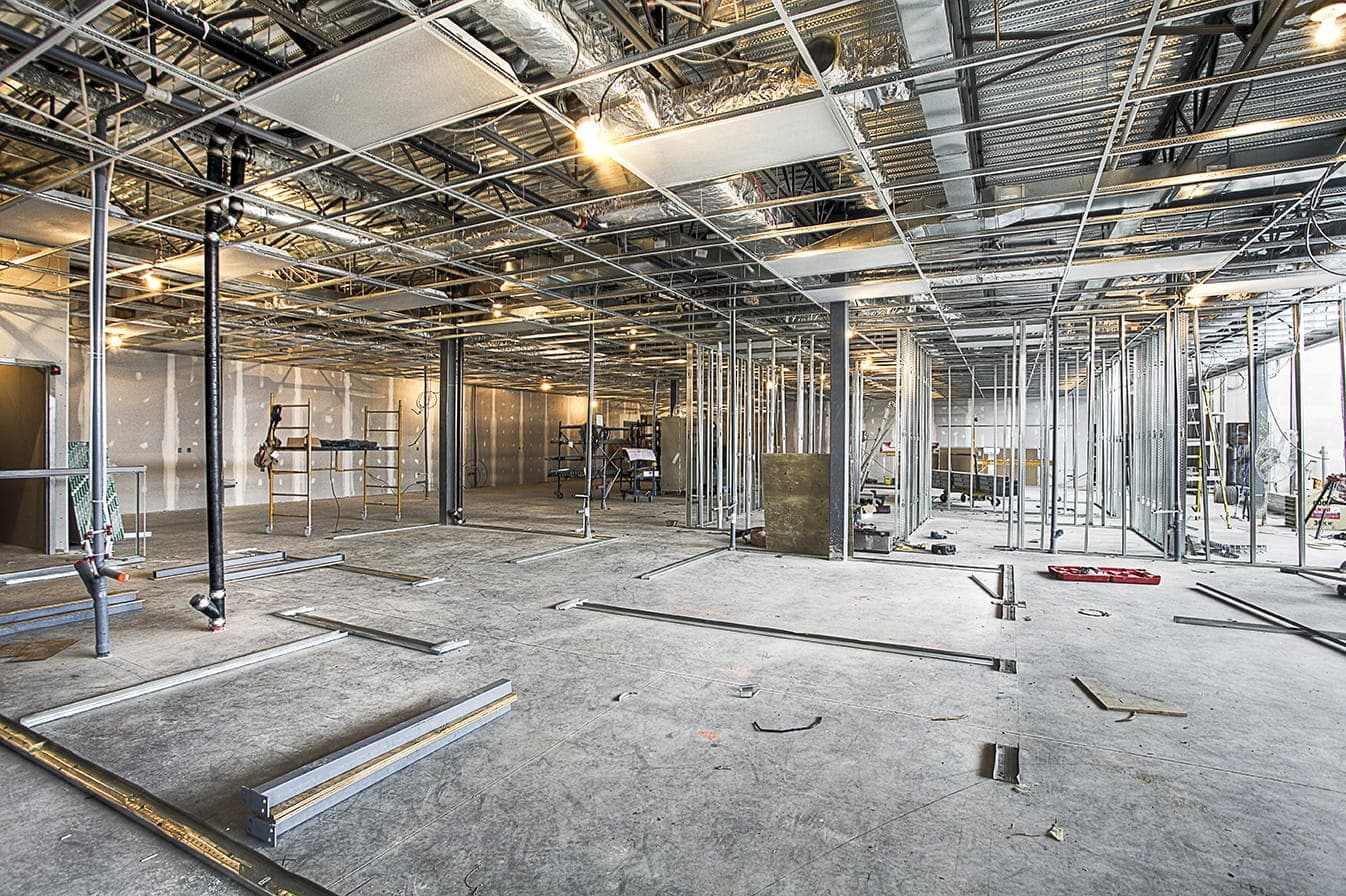 Concrete construction operations in North Texas