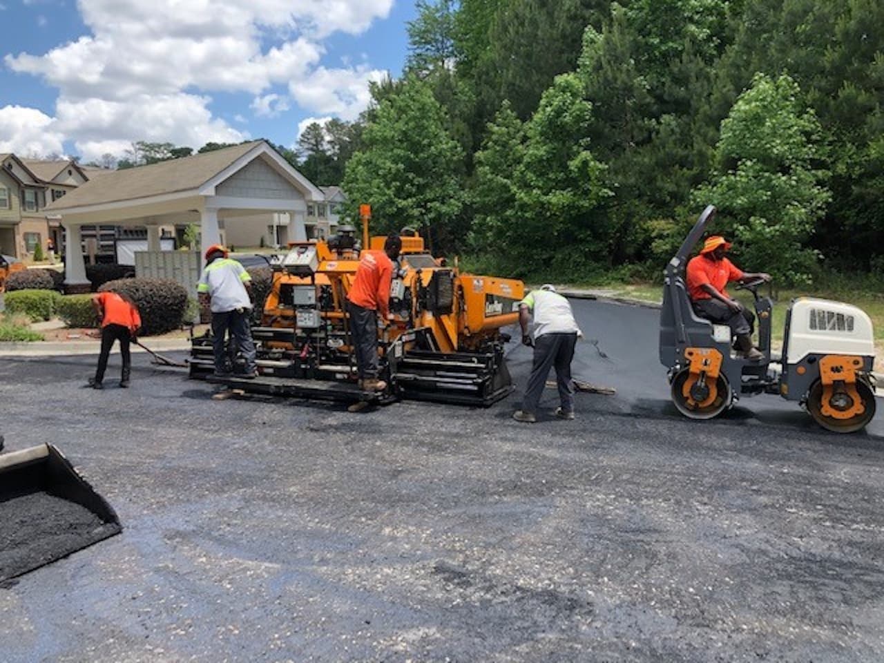 Commercial Parking Lot Construction in Mansfield, TX