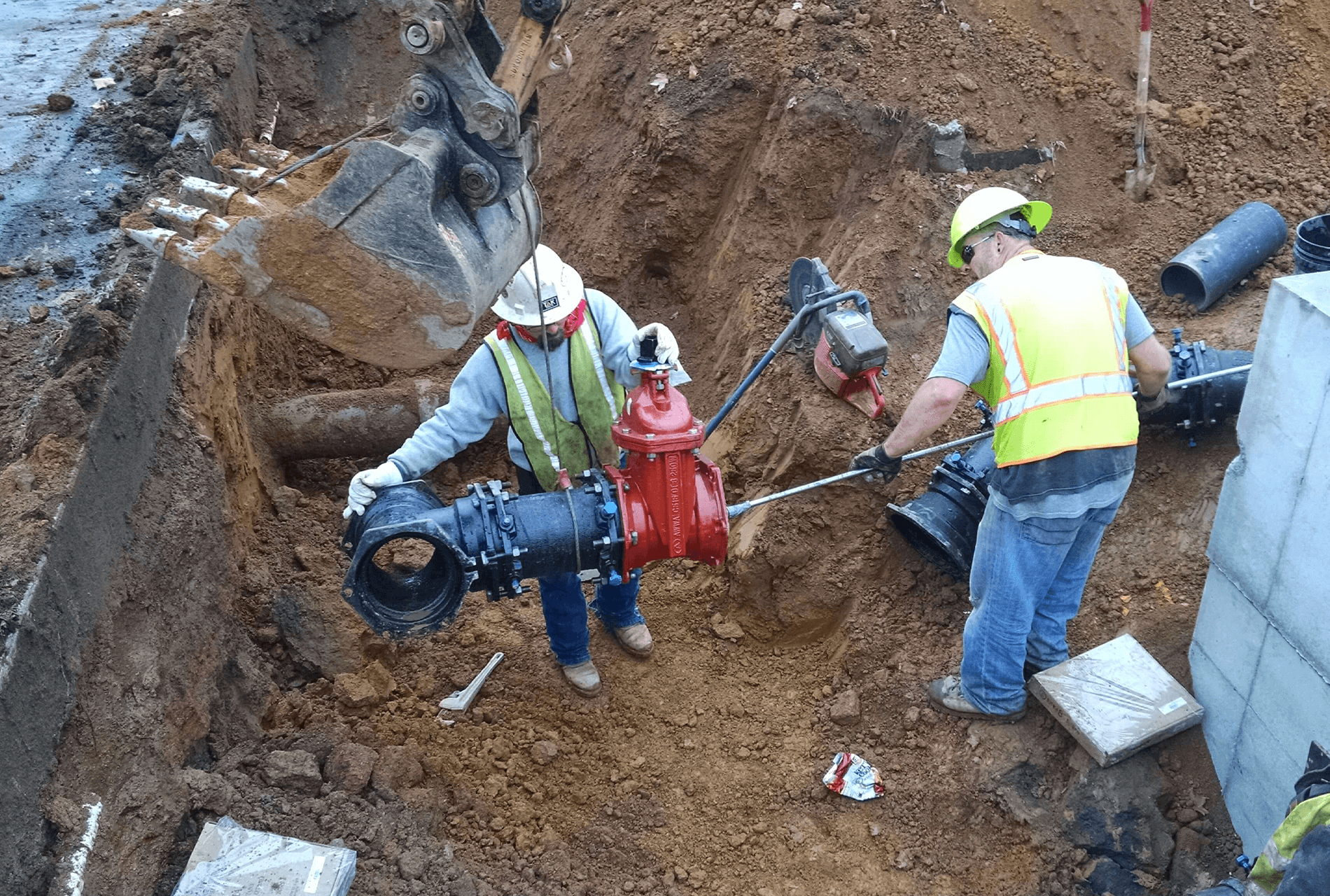 Utility Installation in Mansfield, TX